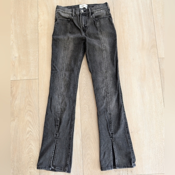 abercrombie kids Other - Abercrombie Kids High Rise Flare 13/14 Regular Black Denim